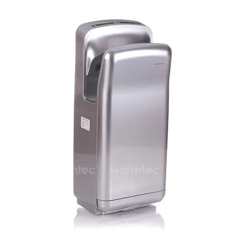 Suszarka do rąk kieszeniowa 1650 W srebrna JetFlow 1650 Warmtec