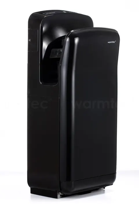 Suszarka do rąk kieszeniowa 1650 W czarna JetFlow 1650 Warmtec
