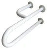 Uchwyt umywalkowy lewy 3-podporowy 60cm fi 25mm biały