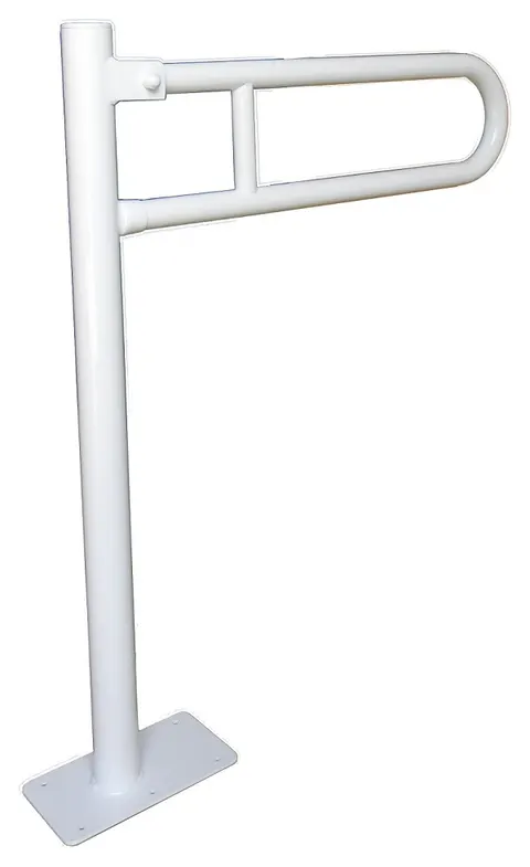 Uchwyt uchylny WC wolnostojący 60cm fi32mm biały