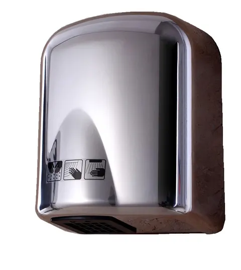 Suszarka do rąk 1650W stal połysk EKAPLAST