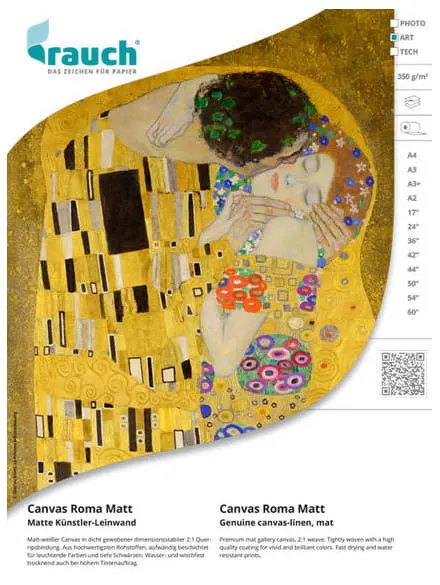 Płótno RAUCH Canvas Roma Matt 350g/m2 - 610mm x 4m
