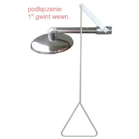 Prysznic bezpieczeństwa 1" G91 stal nierdzewna Grabexim