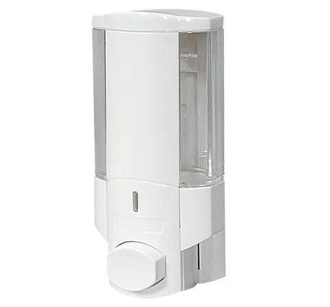 Dozownik do mydła w płynie 300 ml Biały ABS D-300/B HiG