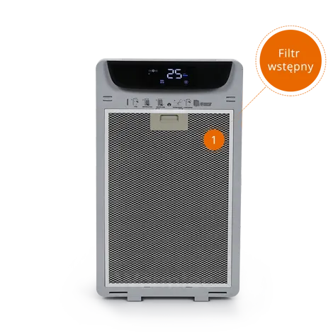 Filtr wstępny do oczyszczacza powietrza AP168W Warmtec