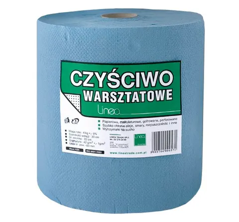 Czyściwo przemysłowe warsztatowe w roli 330 m Linea Trade