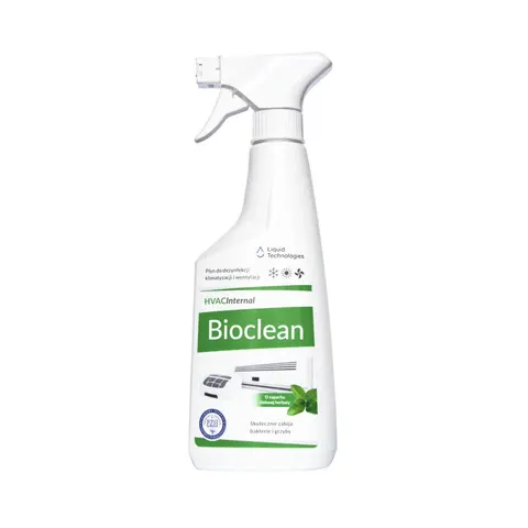 Preparat do odgrzybiania klimatyzacji i wentylacji HVAC Bioclean Liquid Technologies
