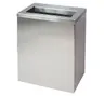 Kosz na odpady z pokrywą 40L stal nierdzewna matowa