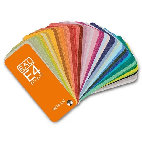 Wzornik kolorów RAL E4 Effects Fan Deck Metallic - metaliczny, 70 próbek