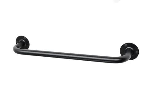 Uchwyt prosty dla niepełnosprawnych 80cm fi 25mm czarny
