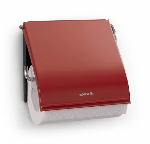 Uchwyt na papier toaletowy Classic Brabantia czerwony