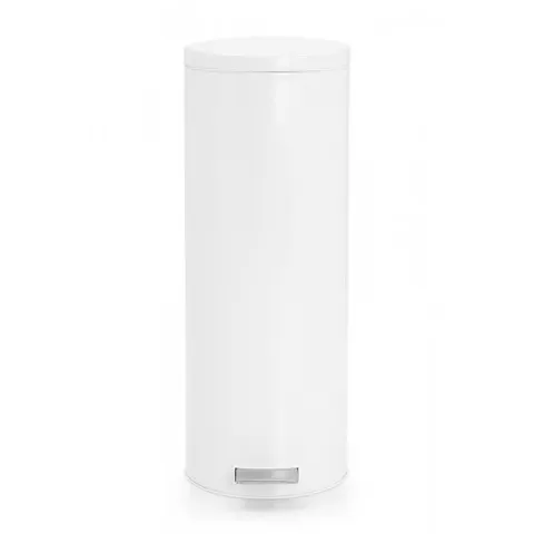 Kosz na śmieci 20 l pedałowy Slimline Brabantia biały