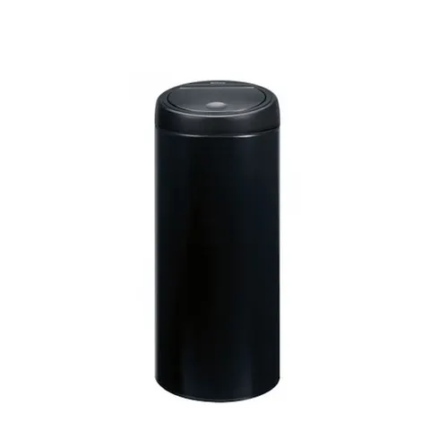 Kosz na śmieci 30L touch bin MATT BLACK Brabantia czarny