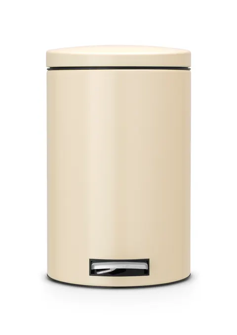 Kosz na śmieci 12L pedałowy Silent ALMOND Brabantia