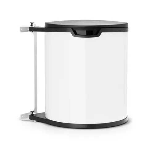 Kosz na śmieci 15L szafkowy de luxe WHITE Brabantia