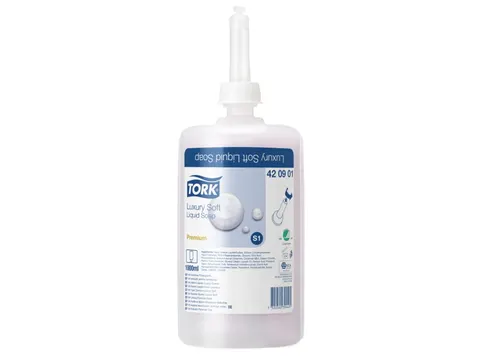 420901 Tork S1 mydło w płynie 1L Luxury Soft