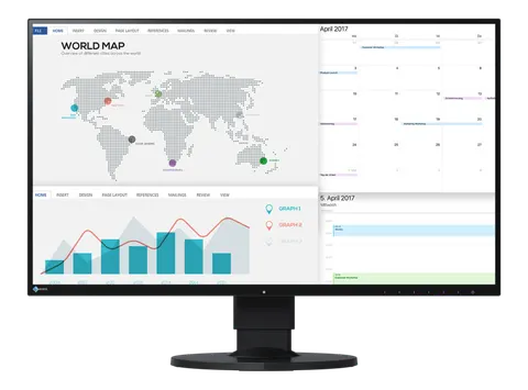 Monitor EIZO FlexScan EV2780 - czarny