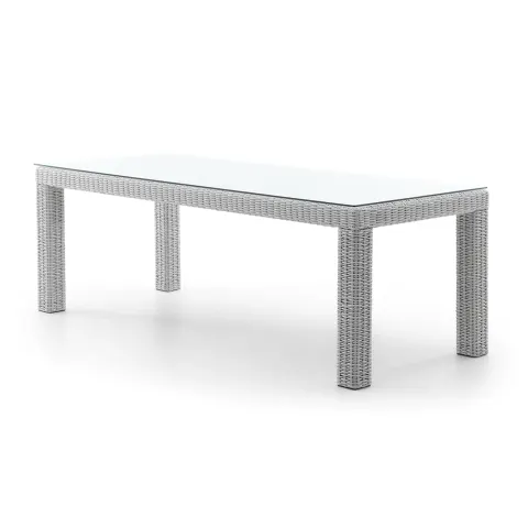 Stół ogrodowy RAPALLO 220cm royal biały