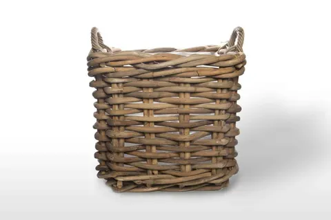 Kosz rattanowy NARBONNE sz.50cm x gł.50cm x wys.45cm naturalny