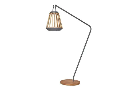 Stojak do lampy solarnej Jill teak antracyt