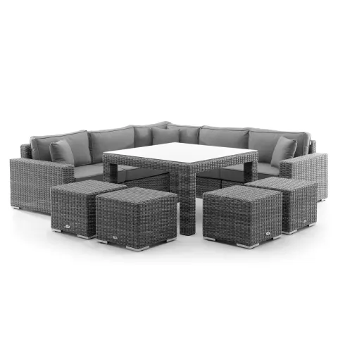 Meble ogrodowe MILANO IV Royal szare