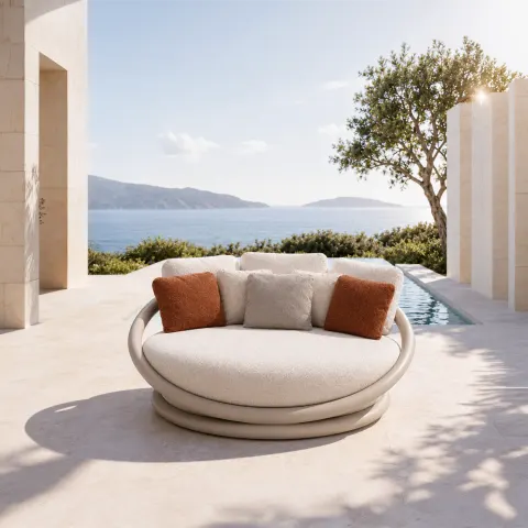 Sofa ogrodowa SOL mokka 1985 OUTLET