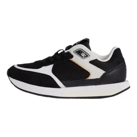 TOMMY HILFIGER BUTY DAMSKIE ESSENTIAL ELEVATED RUNNER CZARNE FW0FW07700 BDS - Rozmiar: 39