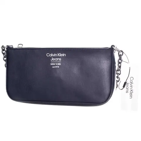 CALVIN KLEIN TOREBKA DAMSKA SCULPTED SHOULDER POUCH25 SPEC BLACK K60K610074 BDS