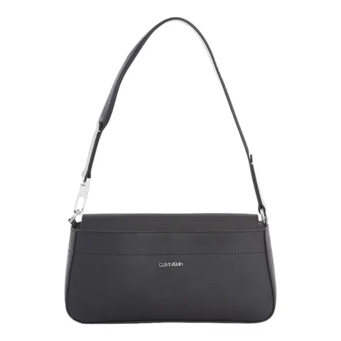 CALVIN KLEIN TOREBKA DAMSKA BUSINESS SHOULDER BAG_SAFFIANO CZARNA K60K611680 BEH