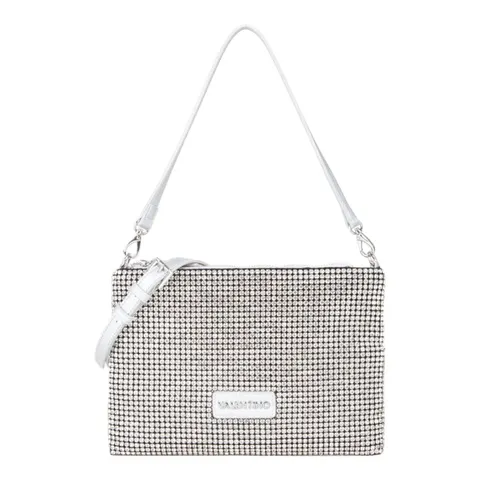 VALENTINO TOREBKA DAMSKA NABILAH POCHETTE SREBRNA VBS8FI18 040