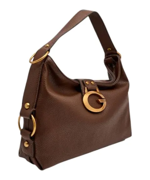GUESS TOREBKA DAMSKA CAMDEN SHOULDER BAG BRĄZOWA HWBB9308180 ESP