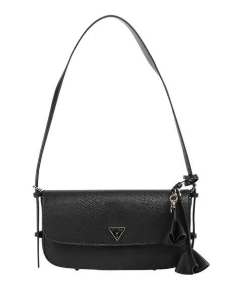 GUESS TOREBKA DAMSKA DANIELLE FLAP SHOULDER BAG CZARNA HWZG2227190 BLA