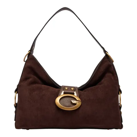 GUESS TOREBKA DAMSKA CAMDEN SHOULDER BAG BRĄZOWA HWSG9308180 ESP