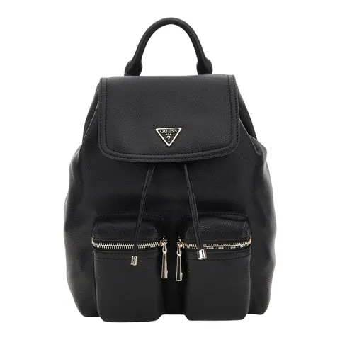 GUESS PLECAK DAMSKI MANHATTAN II FLAP CZARNY HWBG7118310 BLA