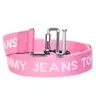 TOMMY HILFIGER DAMSKI PASEK DO SPODNI TJW ESSENTIAL WEBBING BELT PINK AW0AW11650 THE - Rozmiar: 75