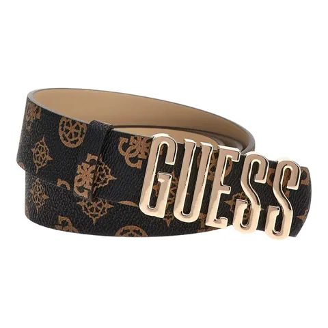 GUESS PASEK DAMSKI EVELUNE NOT ADJ PANT BRĄZOWY BW9173P4435 MLO - Rozmiar: M