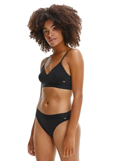 TOMMY HILFIGER BIKINI DAMSKIE MAJTKI BLACK UW0UW03153 BDS - Rozmiar: XS