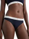 TOMMY HILFIGER BIKINI DAMSKIE MAJTKI 1P NAVY UW0UW03836 DW5 - Rozmiar: XS