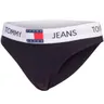 TOMMY HILFIGER BIKINI DAMSKIE MAJTKI 1P CZARNE UW0UW04693 BDS - Rozmiar: XS