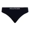 TOMMY HILFIGER STRINGI DAMSKIE MAJTKI 1P THONG GRANATOWE UW0UW04810 DW5 - Rozmiar: S