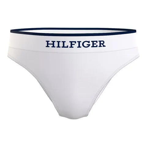 TOMMY HILFIGER BIKINI DAMSKIE MAJTKI 1P BIAŁE UW0UW04808 YBR - Rozmiar: M
