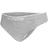 TOMMY HILFIGER STRINGI DAMSKIE MAJTKI 1P THONG SZARE UW0UW04810 P61 - Rozmiar: S