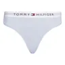 TOMMY HILFIGER STRINGI MAJTKI DAMSKIE THONG (EXT SIZES) NIEBIESKIE UW0UW04146 C1O - Rozmiar: XS