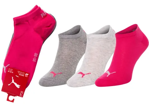 PUMA SKARPETY SKARPETKI STOPKI 3 PARY 906807 12 - Rozmiar: 35-38