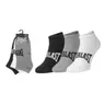 EVERLAST SKARPETY SKARPETKI STOPKI 3P CZARNE/BIAŁE/SZARE SKS001-04 - Rozmiar: 35-38