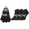 EVERLAST SKARPETY SKARPETKI STOPKI 3P CZARNE SKS001-01 - Rozmiar: 35-38