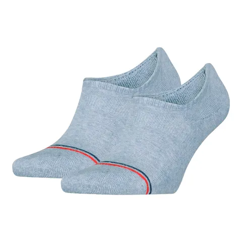 TOMMY HILFIGER SKARPETY SKARPETKI STOPKI 2P NIEBIESKE 701228179 004 - Rozmiar: 39-42