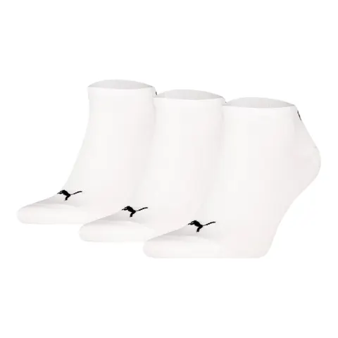 PUMA SKARPETKI STOPKI SNEAKER 3P BIAŁE 938624 13 - Rozmiar: 43-46