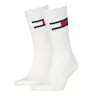 TOMMY HILFIGER SKARPETY SKARPETKI DŁUGIE 2P BIAŁE 701228222 001 - Rozmiar: 43-46