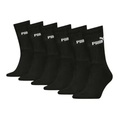 PUMA SKARPETY SKARPETKI PUMA ELEMENTS UNISEX CREW SOCK CZARNE 938759 01 - Rozmiar: 43-46